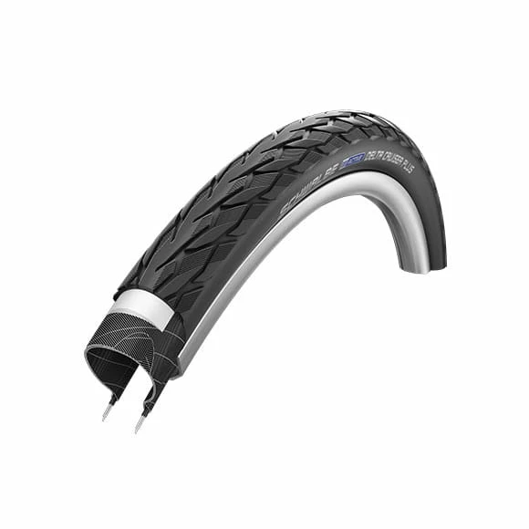 Schwalbe Pneu Delta Cruiser Plus - 28x1.50 Inch - SBC - Bandes Réfléchissantes - Noir 1 Schwalbe Pneu Delta Cruiser Plus - 28x1.50 Inch - SBC - Bandes Réfléchissantes - Noir