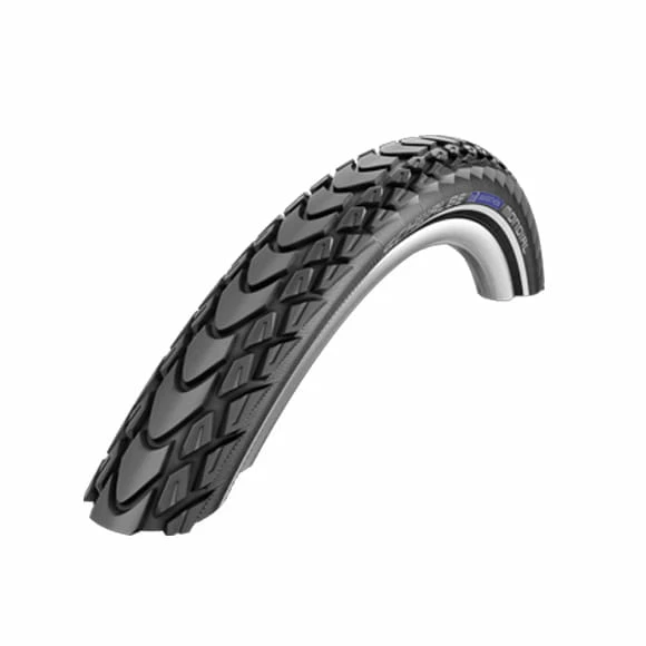 Schwalbe Pneu Marathon Mondial - 28x1.40 Inch - RaceGuard - Bandes Réfléchissantes - Noir 1 Schwalbe Pneu Marathon Mondial - 28x1.40 Inch - RaceGuard - Bandes Réfléchissantes - Noir
