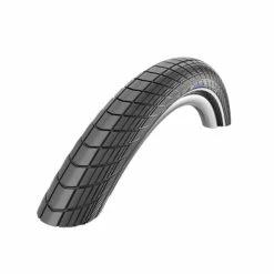 Schwalbe Pneu Big Apple - 26x2.35 Inch - RaceGuard - Bandes Réfléchissantes - Noir