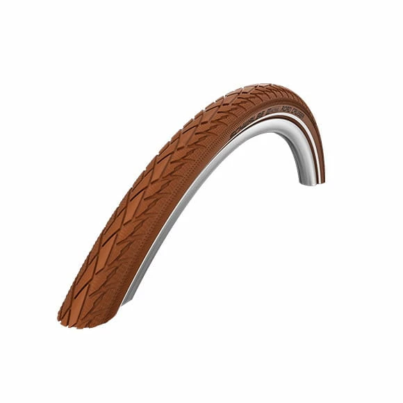 Schwalbe Pneu Road Cruiser - 26x1.75 Inch - K-Guard - SBC - Bandes Réfléchissantes - Marron 1 Schwalbe Pneu Road Cruiser - 26x1.75 Inch - K-Guard - SBC - Bandes Réfléchissantes - Marron