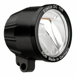 SON Edelux DC 170 - Phare Pour Vélos électriques - Noir Anodisé