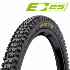 Continental Kryptotal-R Trail TL-Ready E-25 Falt Endurance Noir / Noir Skin - 60-584