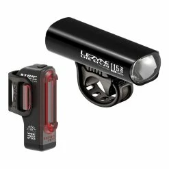 Lezyne Lite Pro 115 StVZO + Strip Drive StVZO - Ensemble D'éclairage
