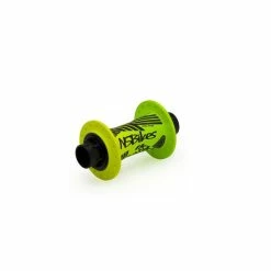 Ns-bikes Moyeu Avant Rotatif - 20mm - 32 Trous - Citron Vert