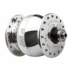 Dynamo De Moyeu SON 28 - Argent Poli