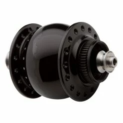 Hub Dynamo SONdelux Disc Center Lock 32 Trous - Anodisé Noir