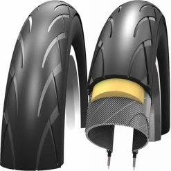 Schwalbe Pneu Pour Poussette Kid Plus - 14x1.75 Pouces - PunctureGuard