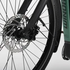 Winora Sinus R8 Cadre Bas - Noir Onyx -Vélos Soldes Boutique Winora MY21 Detail Brakes Sinus R8 Monotube