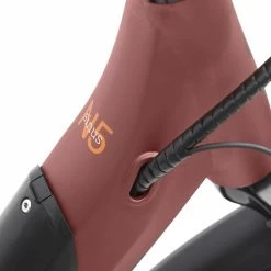 Winora Sinus N5 Cadre Bas - Maroonred Matt -Vélos Soldes Boutique Winora MY21 Detail Cable Routing Sinus N5