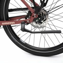 Winora Sinus N5 Cadre Bas - Maroonred Matt -Vélos Soldes Boutique Winora MY21 Detail Kickstand Sinus N5