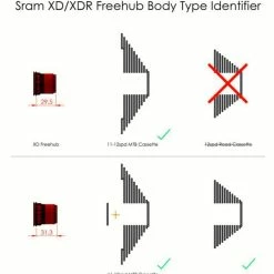 Halo Roue Libre MT Supadrive SRAM XD - Rouge -Vélos Soldes Boutique XDRI