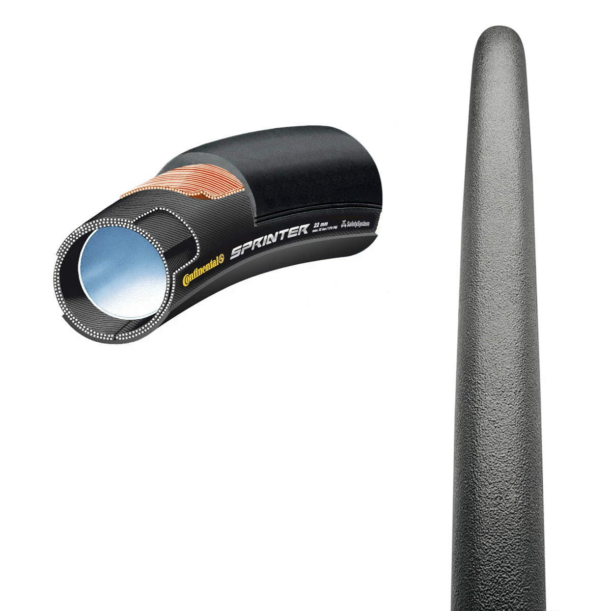 Continental Pneu Tubulaire Sprinter 1 Continental Pneu Tubulaire Sprinter