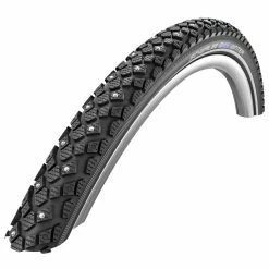 Schwalbe Roues à Fils D'hiver - 16x1.20 Inch - K-Guard - Bandes Réfléchissantes - Noir